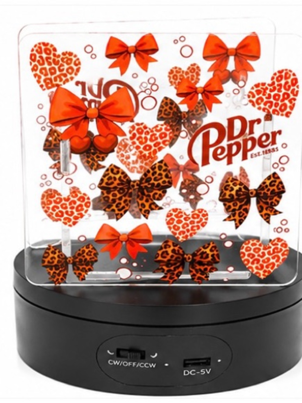Dr. Pepper Acrylic Pen Box